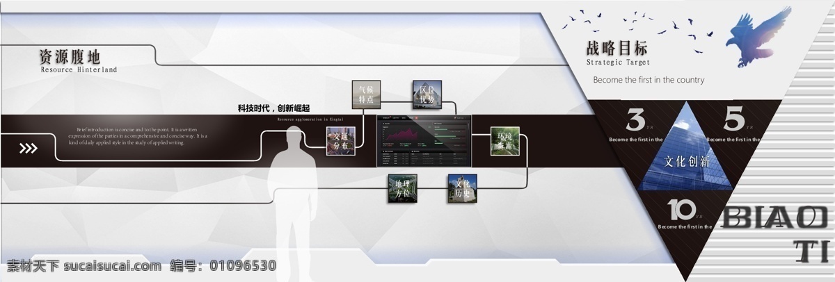 文化墙 立面 战略 目标 建筑