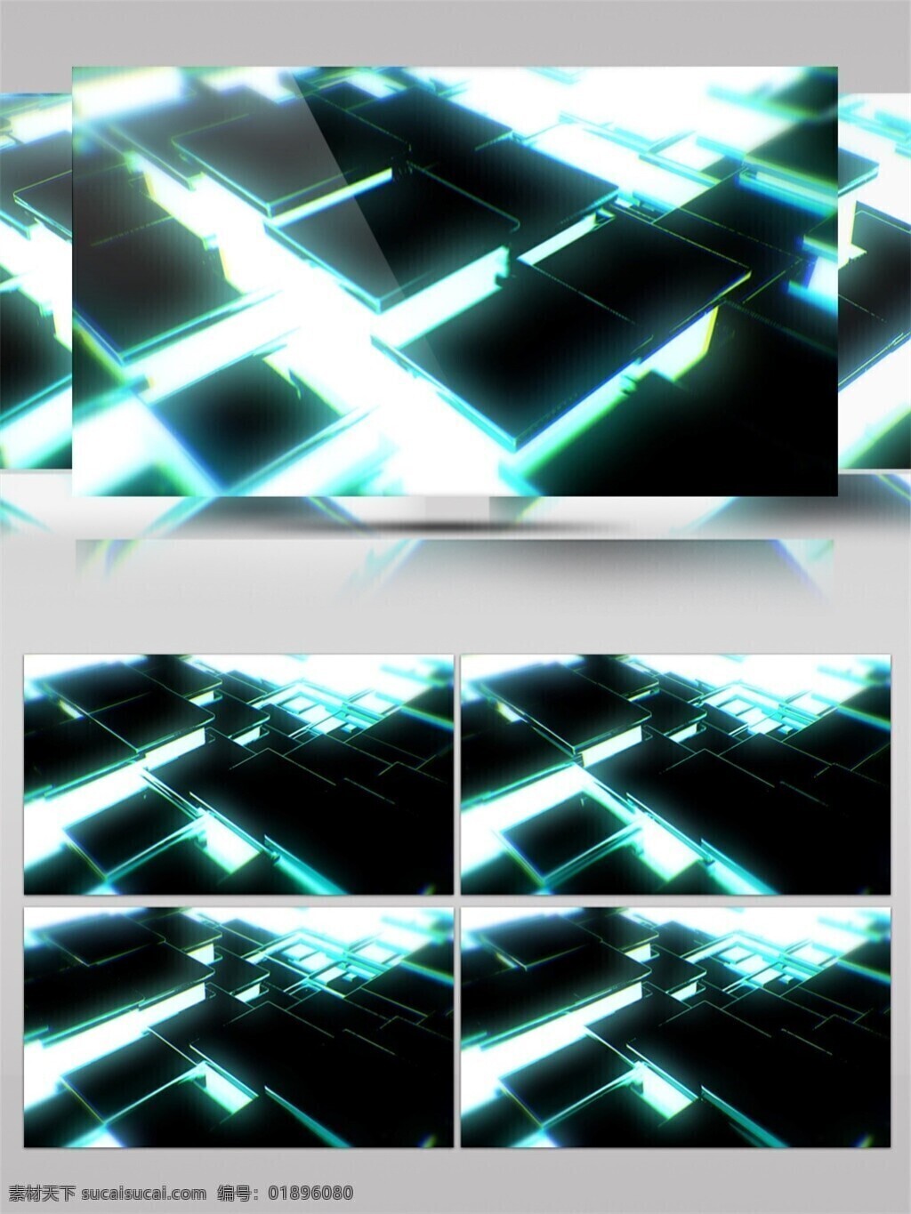 绿色 亮光 科技 感 视频 特效视频素材 背景视频素材 黑色 科技感 3d视频素材