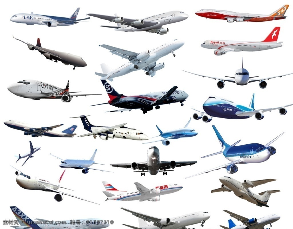 航空飞机 民航飞机 飞机模型 飞机机型 航天飞机 空乘 空中飞机 交通工具 飞机场 分层