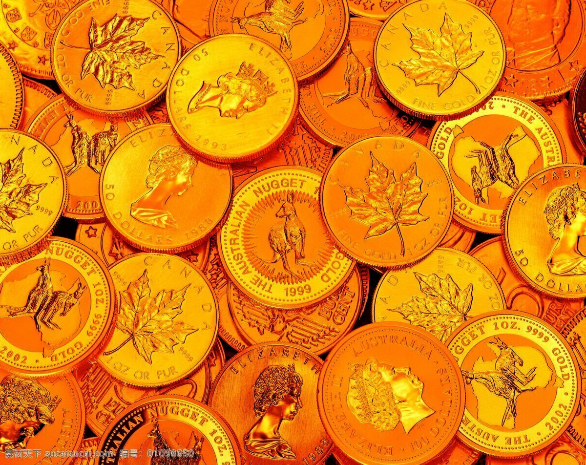 金币 金融货币 钱 金钱 财富 黄金 金子 硬币 商务金融