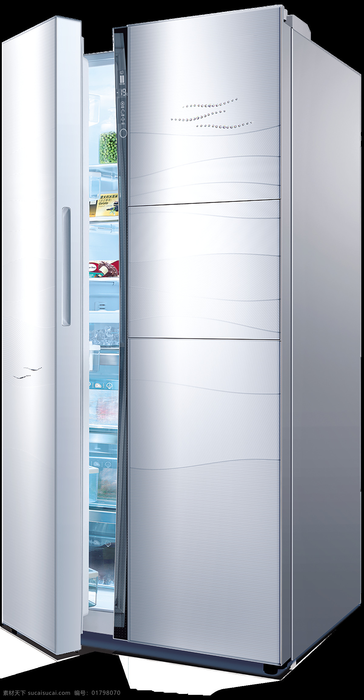 智能保鲜冰箱 智能冰箱 双开门冰箱 保鲜 高端 智能