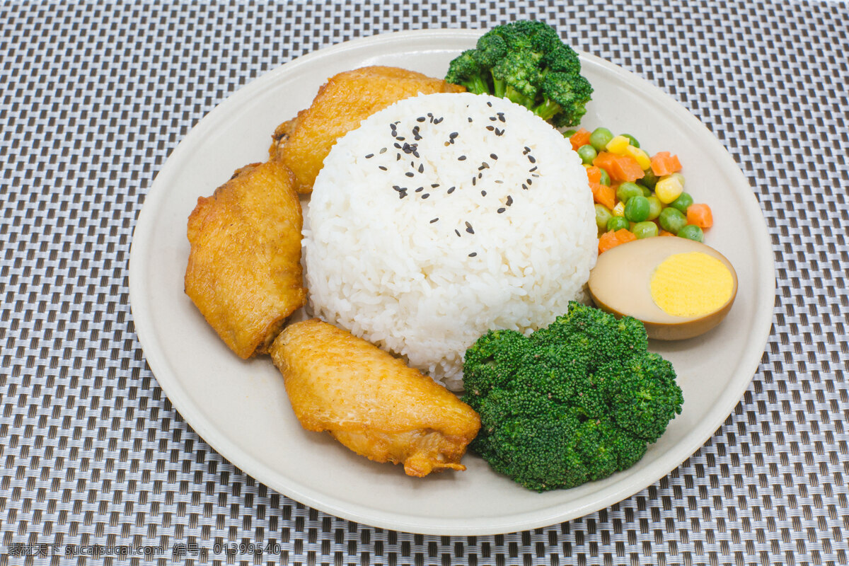 蒜香鸡翅饭 鸡翅 大鸡翅 蒜香鸡翅 鸡中翅 粤式鸡翅 餐饮美食 传统美食