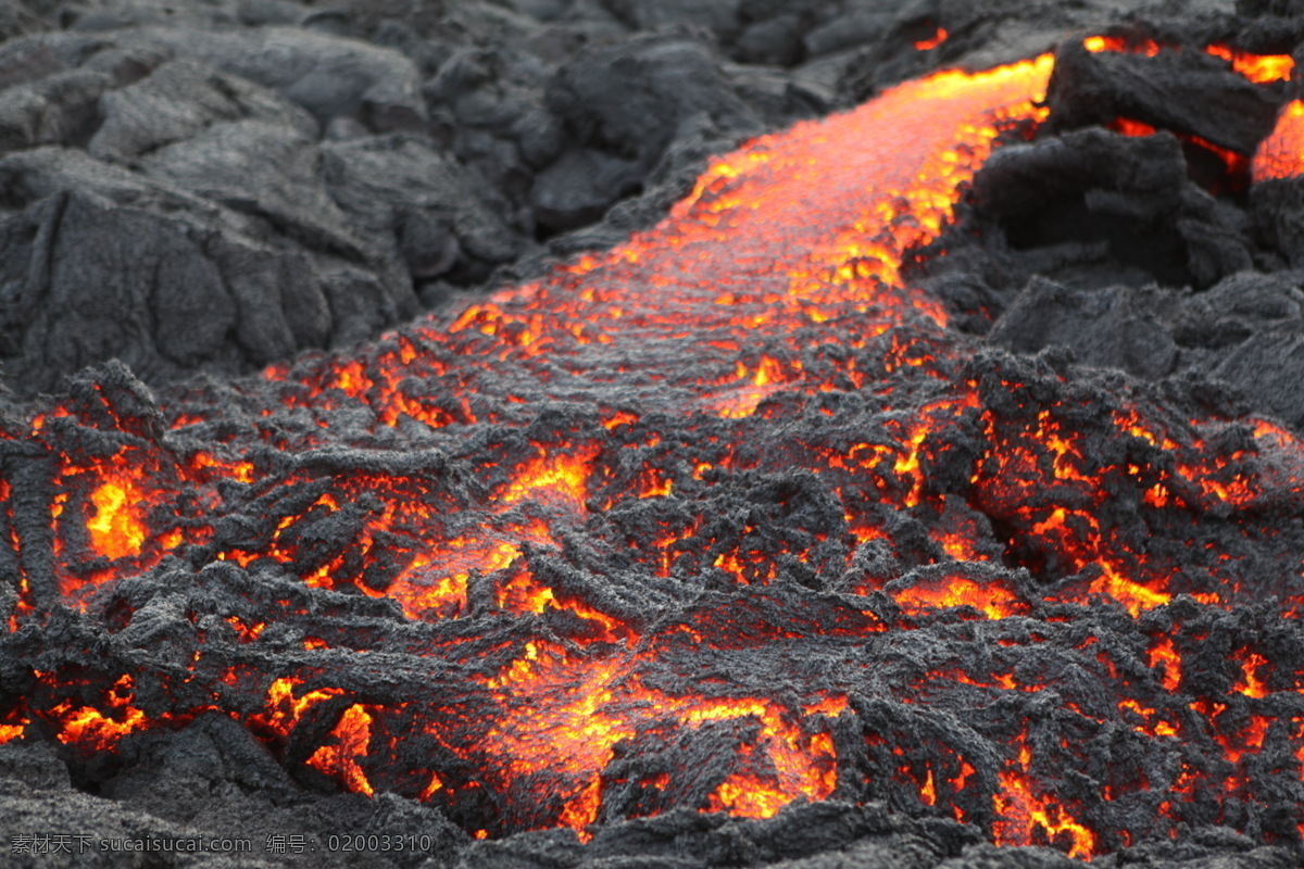 大自然素材 大自然 背景图片 背景 风景背景 岩浆 火山 黑色