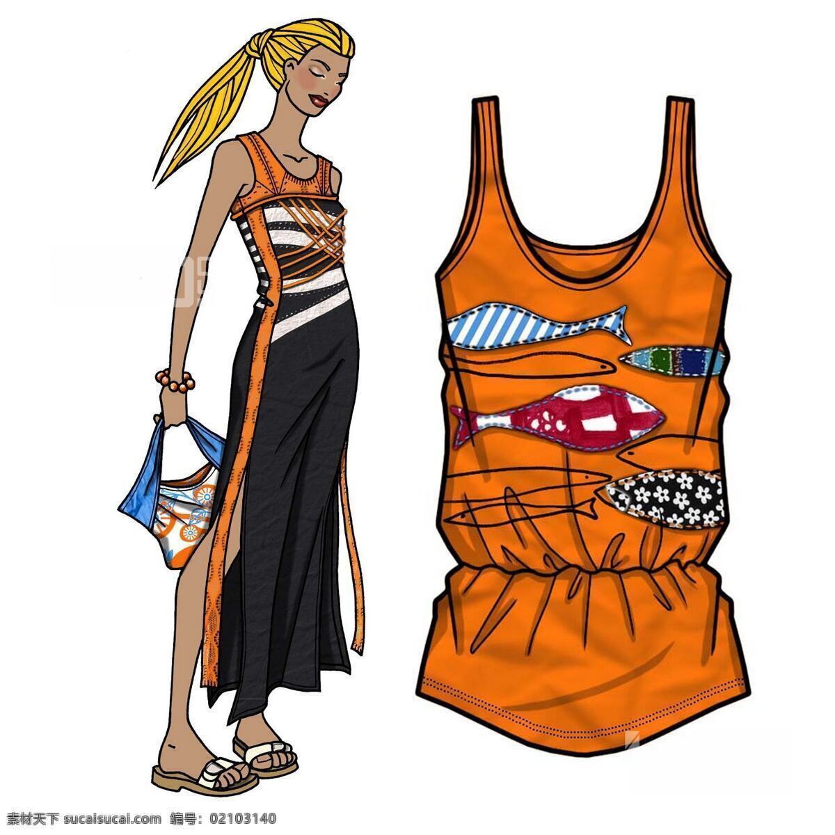 动漫动画 动漫人物 服装 服装设计 服装设计素材 服装设计图片 女装 平面设计 原 画稿 设计素材 模板下载 时尚