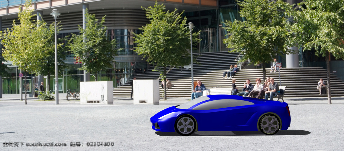 三维 曲线 gallardo 汽车 3d模型素材 其他3d模型