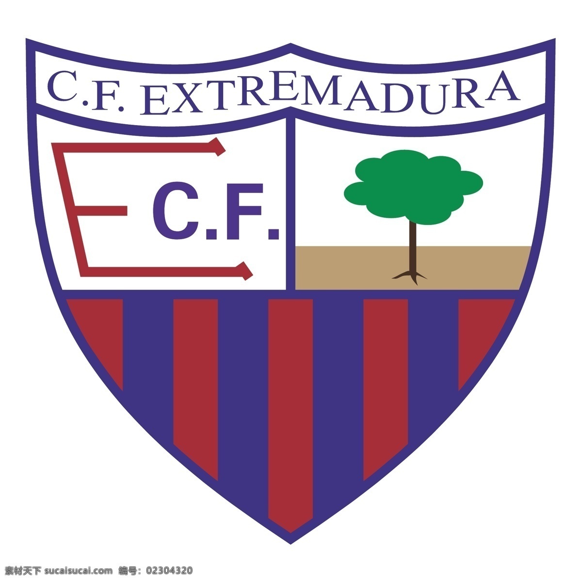cf 埃斯特雷马杜拉 自由 标志 psd源文件 logo设计