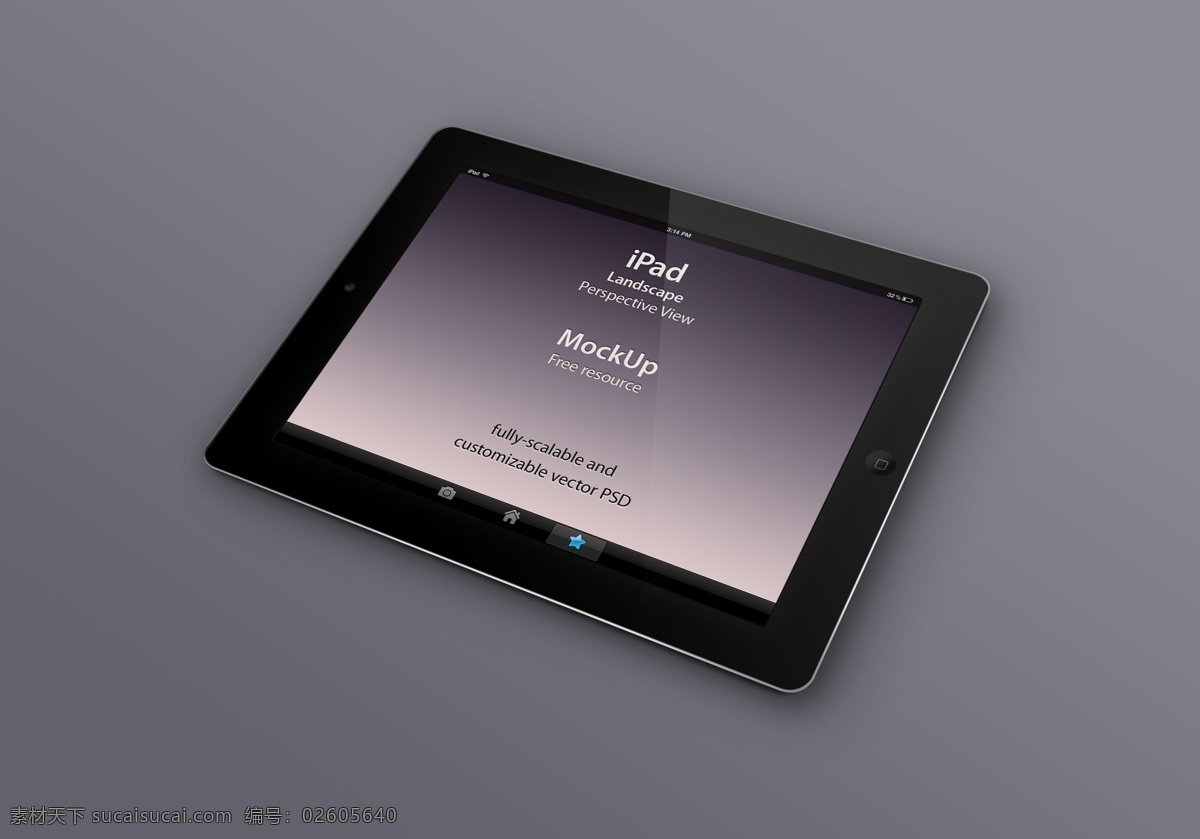 ipad 模型 ui素材 ipad模型 平板模型 手机 app