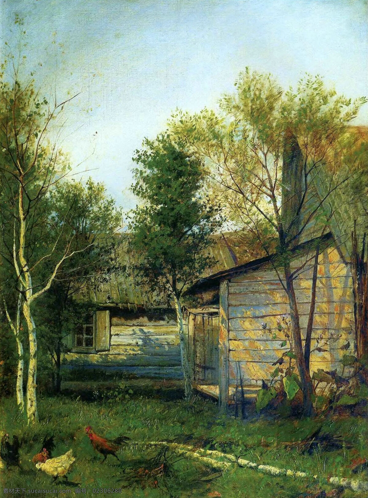 列维坦 levitan isaak iliich 油画 高清 名家 名画 代表作 名家名画 绘画书法 文化艺术