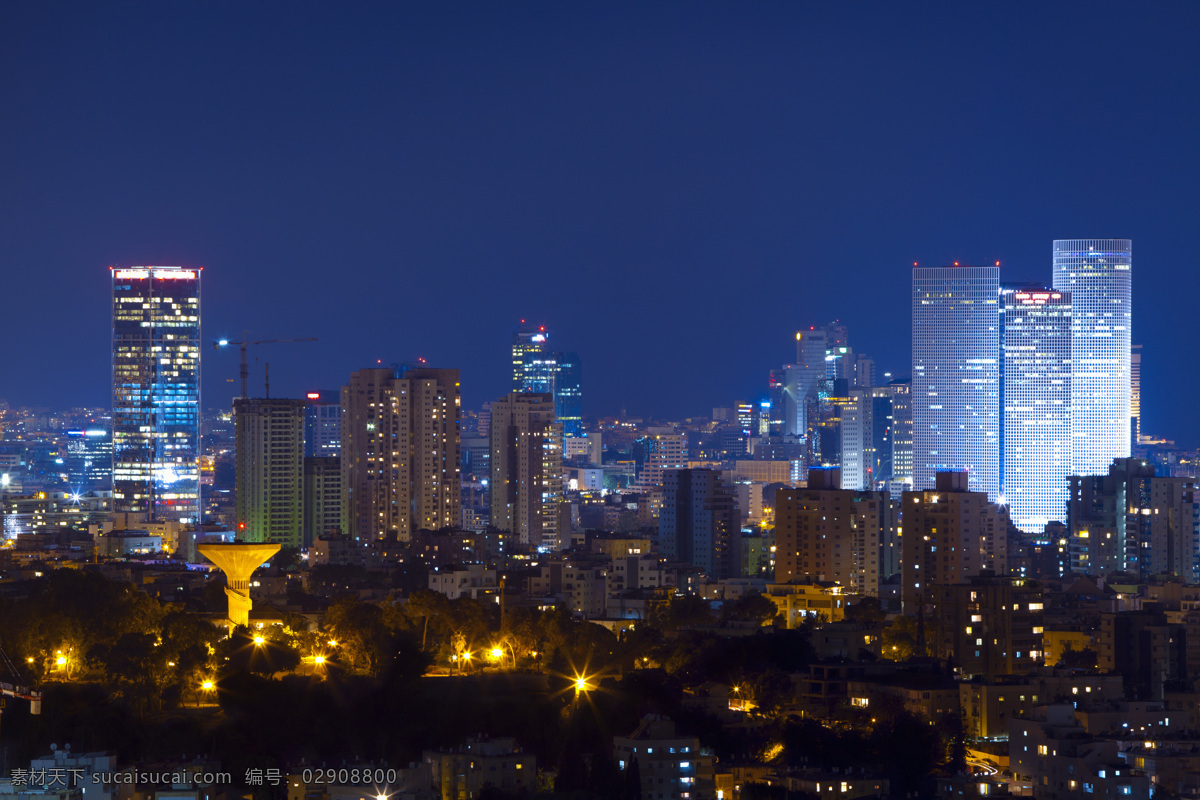 灯火辉煌 都市 夜景 城市 繁华 高楼林立 天际线 城市夜景 城市风光 环境家居