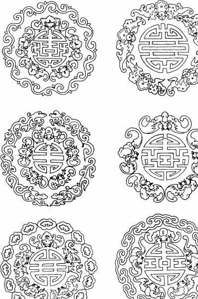 蝙蝠 古典花纹 龙纹 回纹 花纹 花边 传统文化 文化艺术 矢量