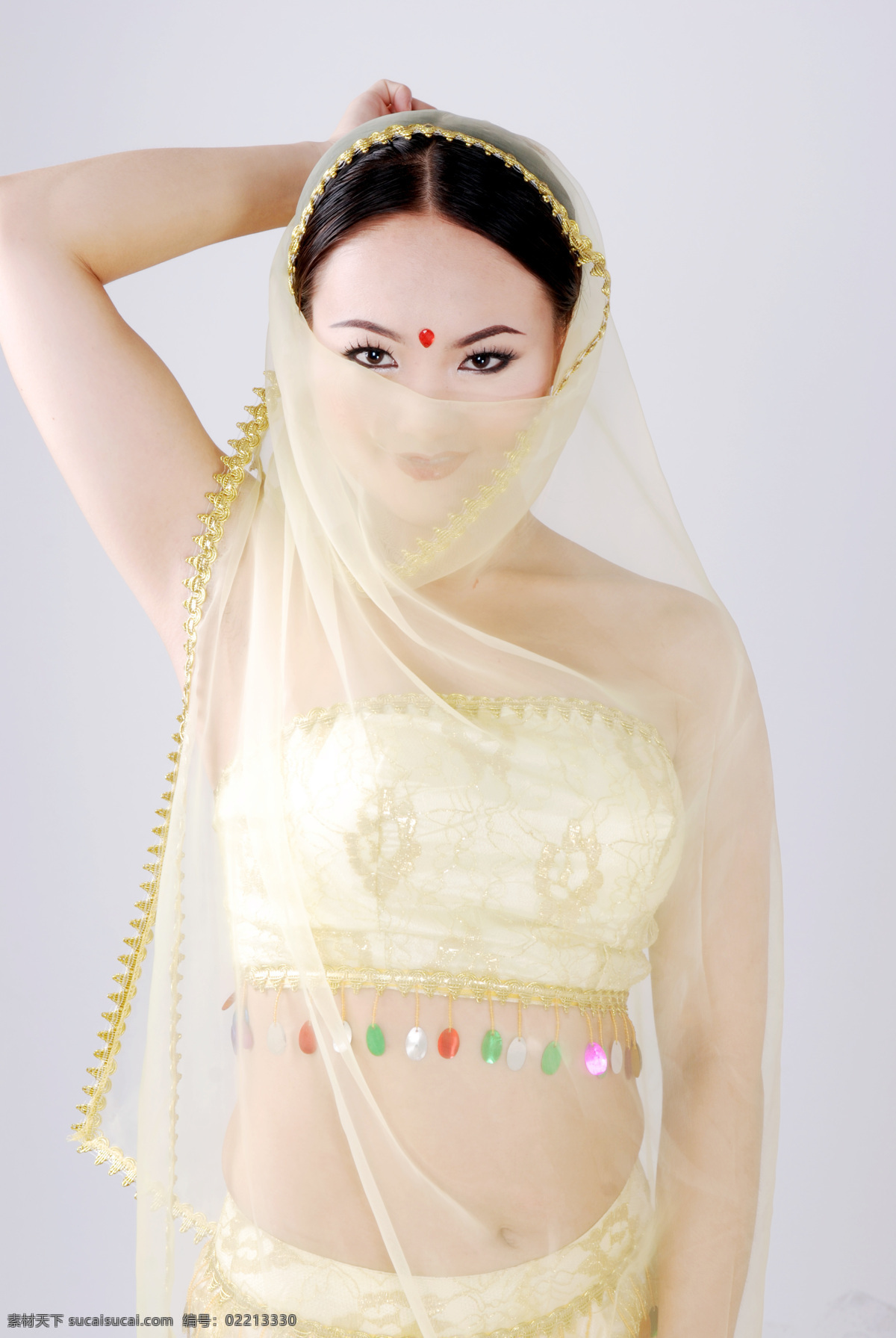 美女图片 美女 人物摄影 人物图库 印度美女 舞蹈家 肚皮舞美女 蒙面美女 psd源文件
