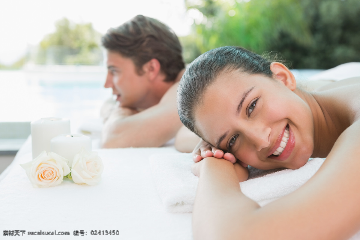 微笑 女人 微笑的女人 美女 女性 外国人物 人物摄影 人物图库 spa 美容养生 休闲 生活人物 人物图片