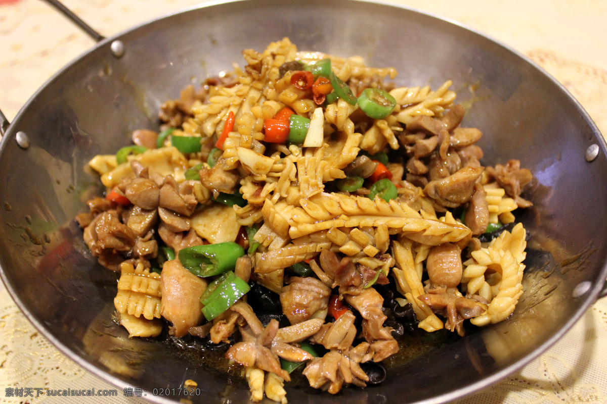 干锅爽脆 干锅 鱿鱼 鸡肫 传统美食 餐饮美食