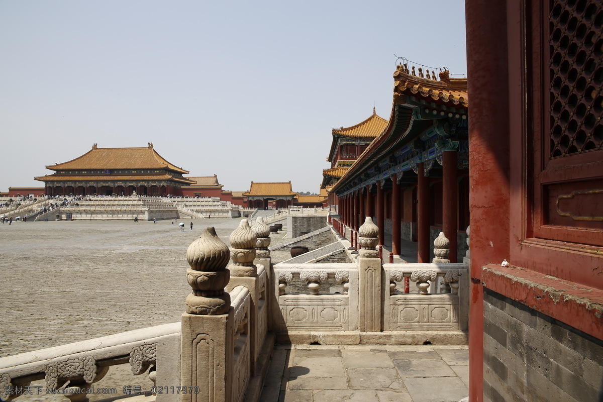 大院 故宫博物院 景点 空地 旅游摄影 国内旅游