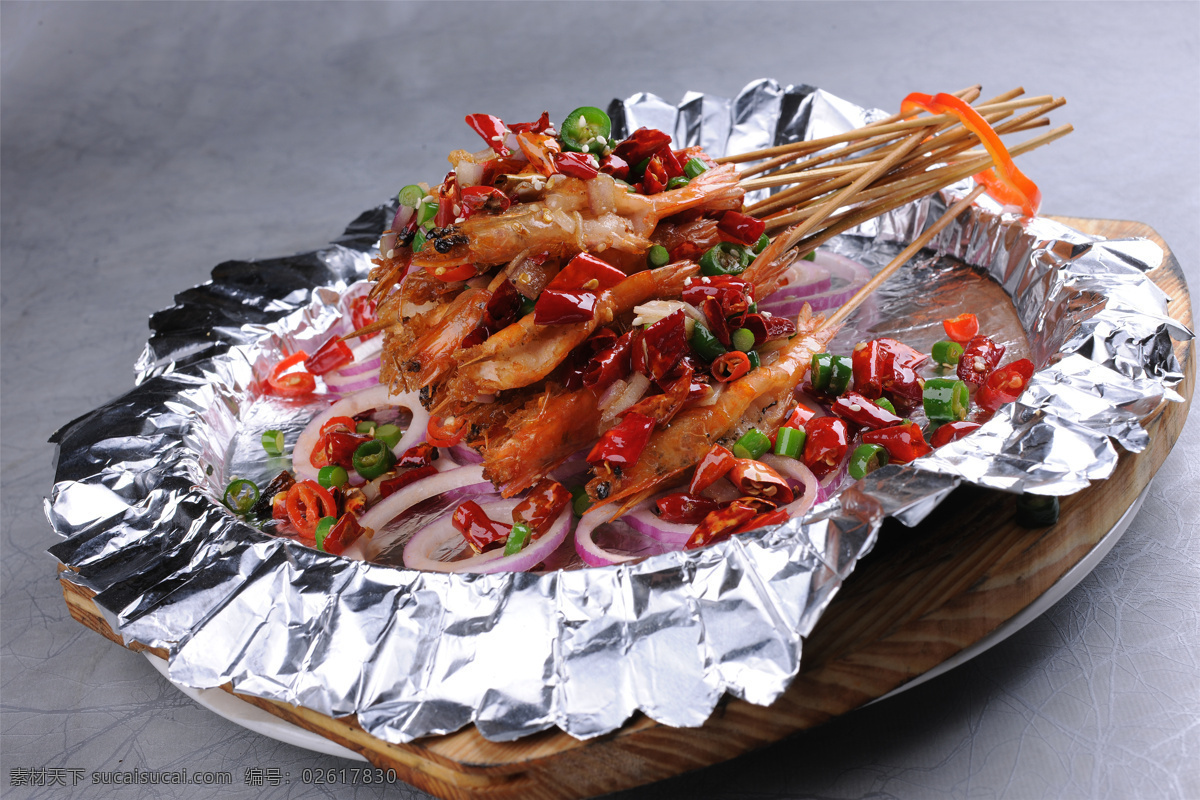 双椒石烤虾 美食 传统美食 餐饮美食 高清菜谱用图