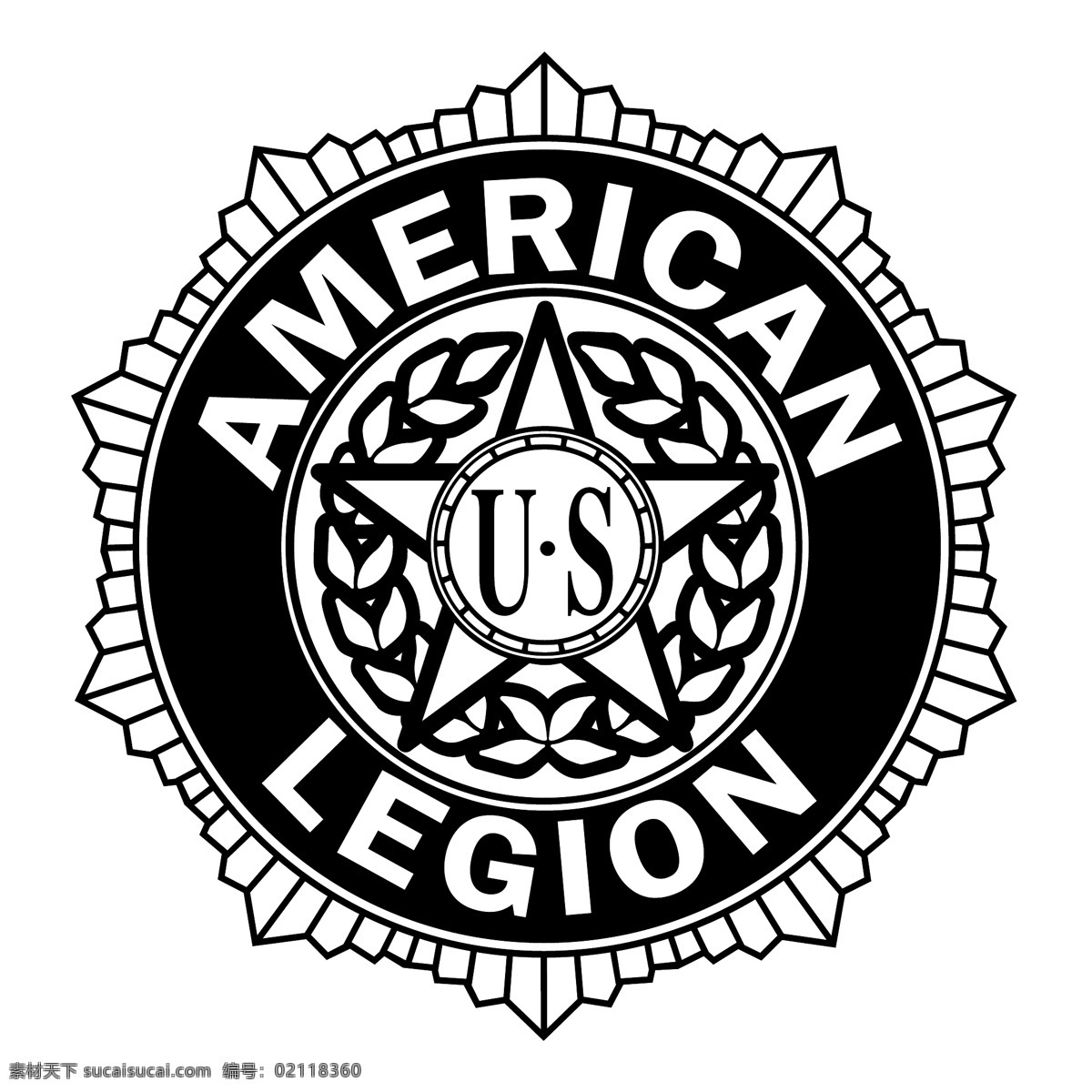 美国 退伍军人 协会 免费 军团 标志 标识 psd源文件 logo设计