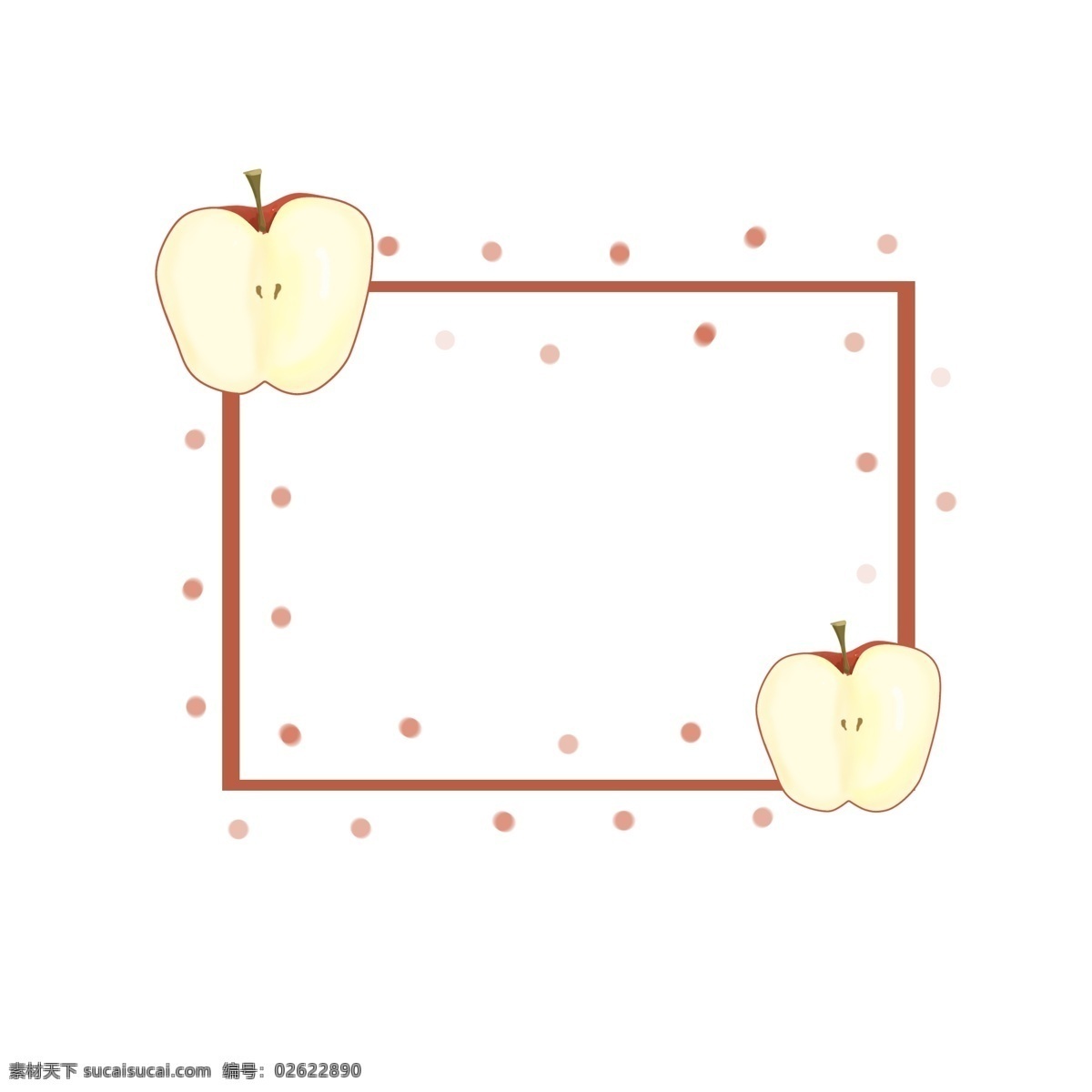 手绘 可爱 卡通 红色 苹果 边框 手绘边框 苹果元素 卡通边框 红色边框 对话框
