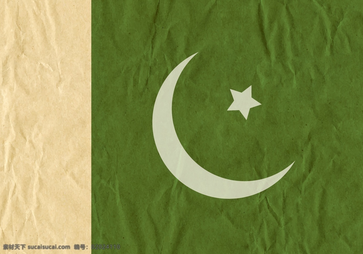 硬纸板 上 纹理 巴基斯坦 免费 矢量 标志 旗 纸板 脏 破 弄脏 矩形 没人 绿色 白色 水平 符号 卡 亚洲色 纸箱 对象 折叠 切 坏 损坏 纸 背景 波纹 垃圾 划伤 起皱 变形 染色条件 的背景下 国旗