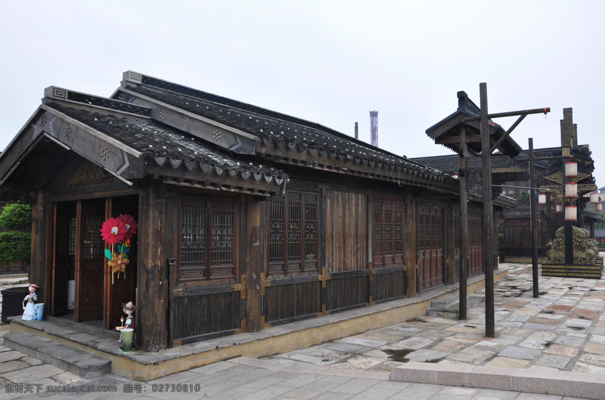 旅游摄影 春秋淹城 淹城 古典建筑 古代房屋 木屋 历史文化 淹城景观 古典摄影 常州淹城 国内旅游