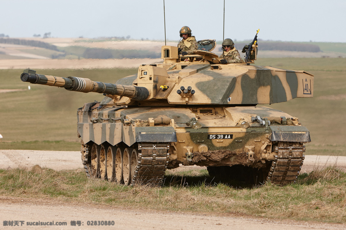 挑战者2坦克 坦克 军事武器 装甲车 履带 现代科技 交通工具