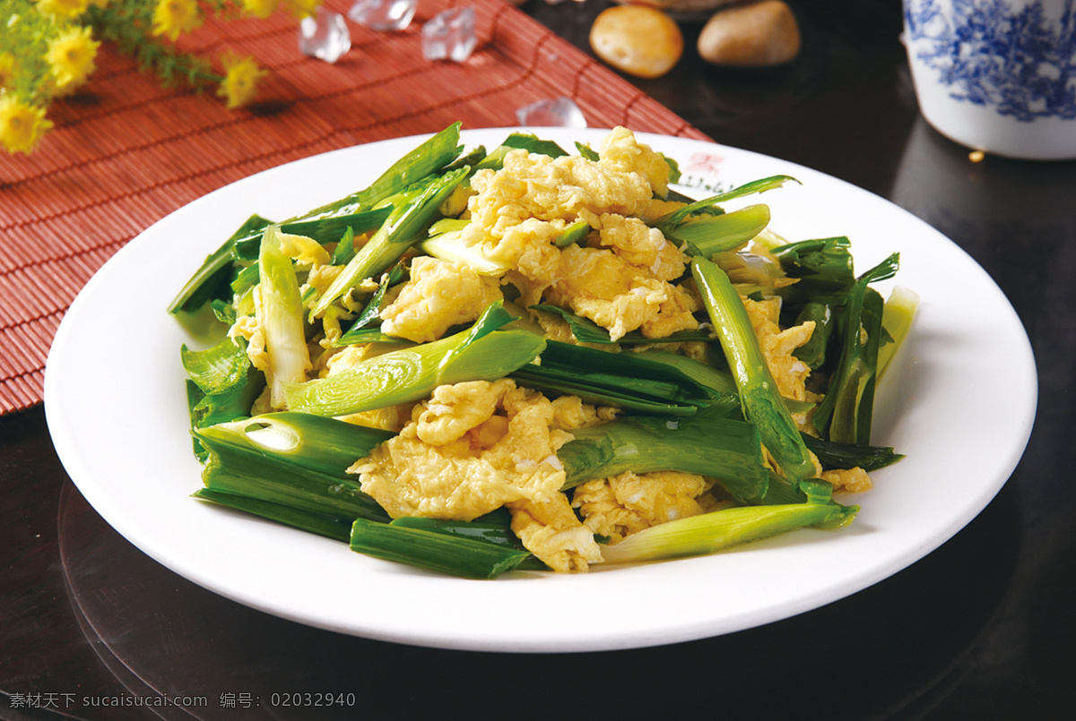 蒜苗炒土鸡蛋 蒜苗炒鸡蛋 蒜苗炒蛋 蒜苗鸡蛋 辽菜 炒蒜苗 鸡蛋蒜苗 蛋炒蒜苗 高清菜谱用图 餐饮美食 传统美食