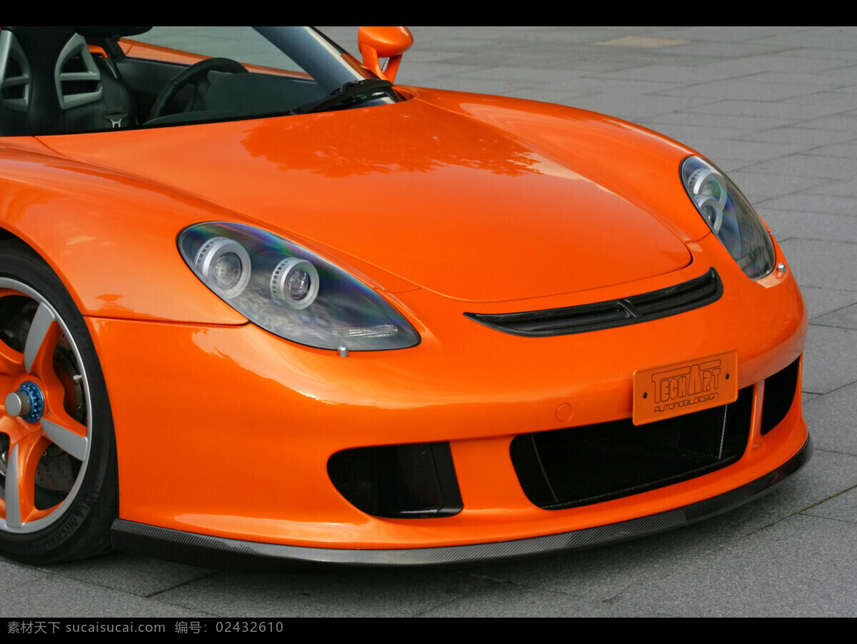 橘黄色 色调 跑车 车头 橘黄色色调 大气 精致 精美 橙色