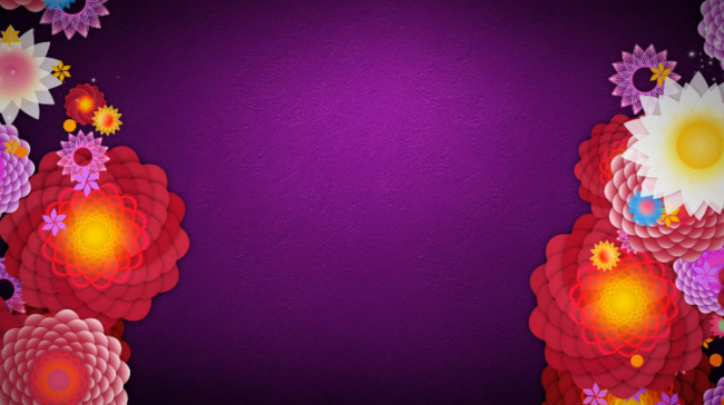 变幻 七色花 视频素材下载 视频特效 变幻的七色花 动态 视频 特效 背景