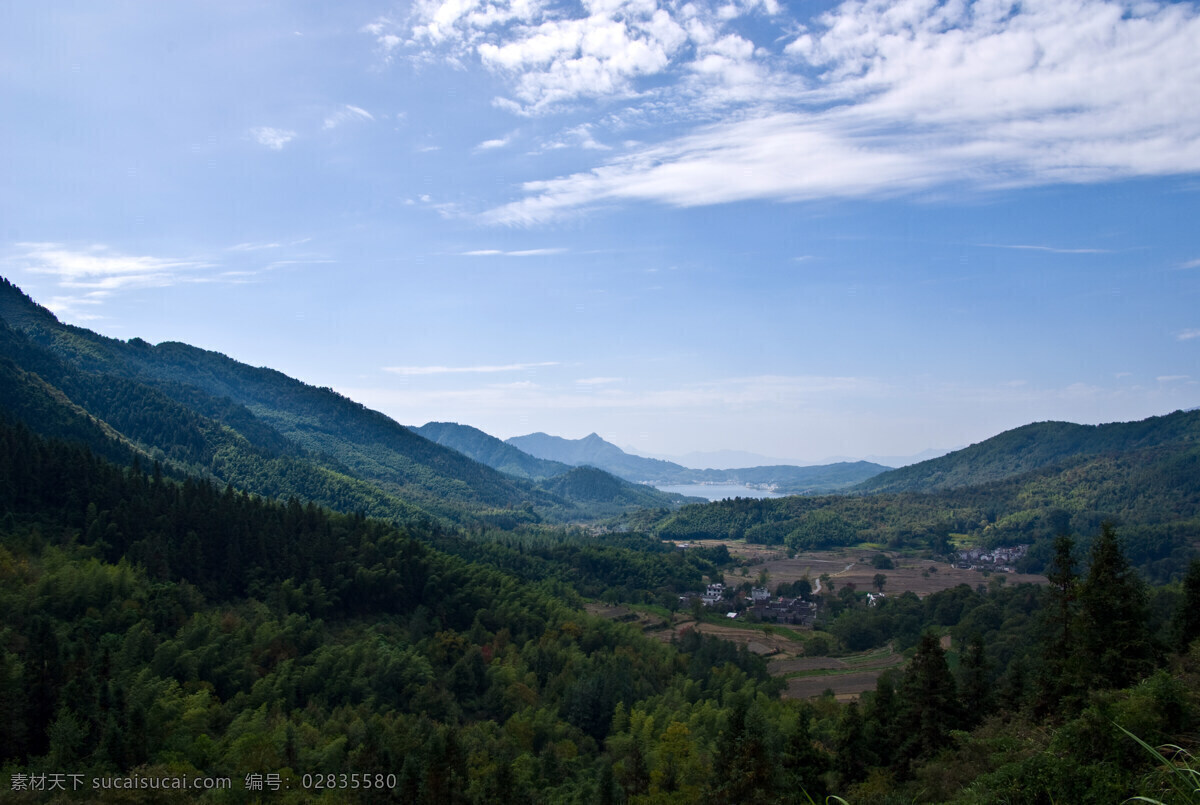 木 坑 竹海 国内旅游 蓝天白云 旅游摄影 绿树 远山 木坑竹海 安徽旅游 矢量图 日常生活