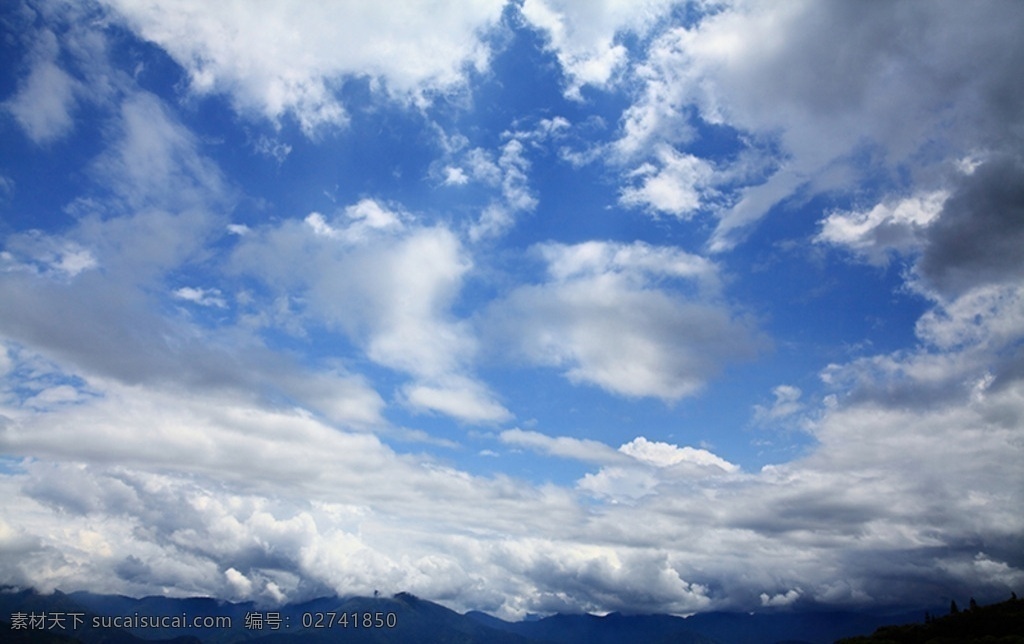 云彩 天空 蓝天 白云 风光 自然景观 自然风景