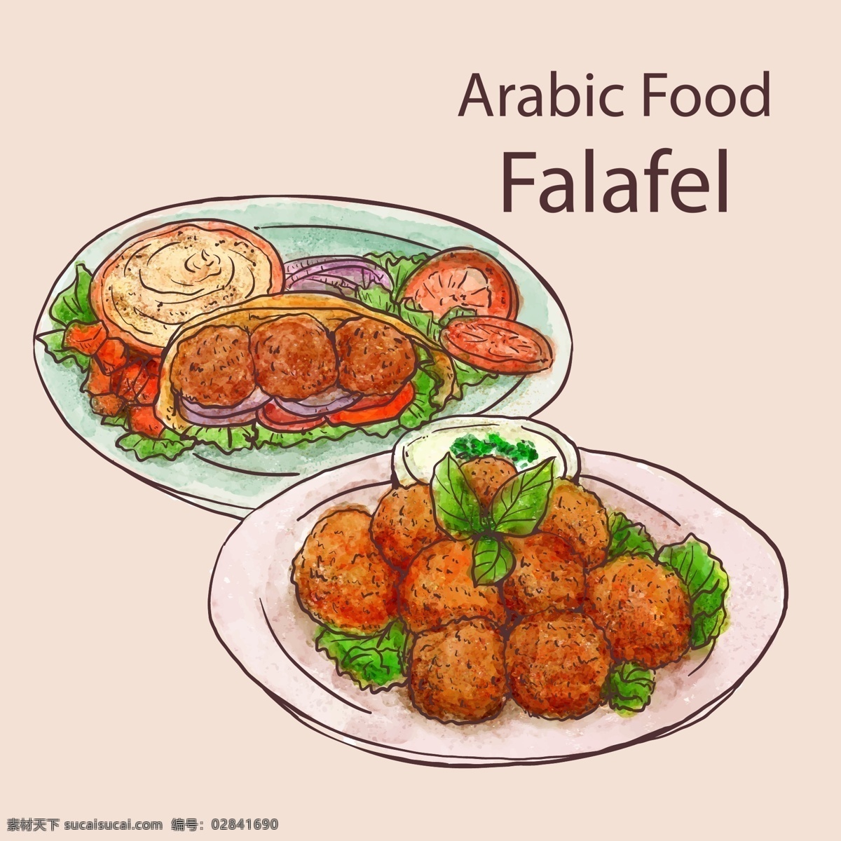 手绘美食菜单 食品 菜单 手 餐厅 手绘 阿拉伯语 烹饪 有机 绘图 健康 菜 食谱 饮食 膳食 抽纱 有机食品 粉色