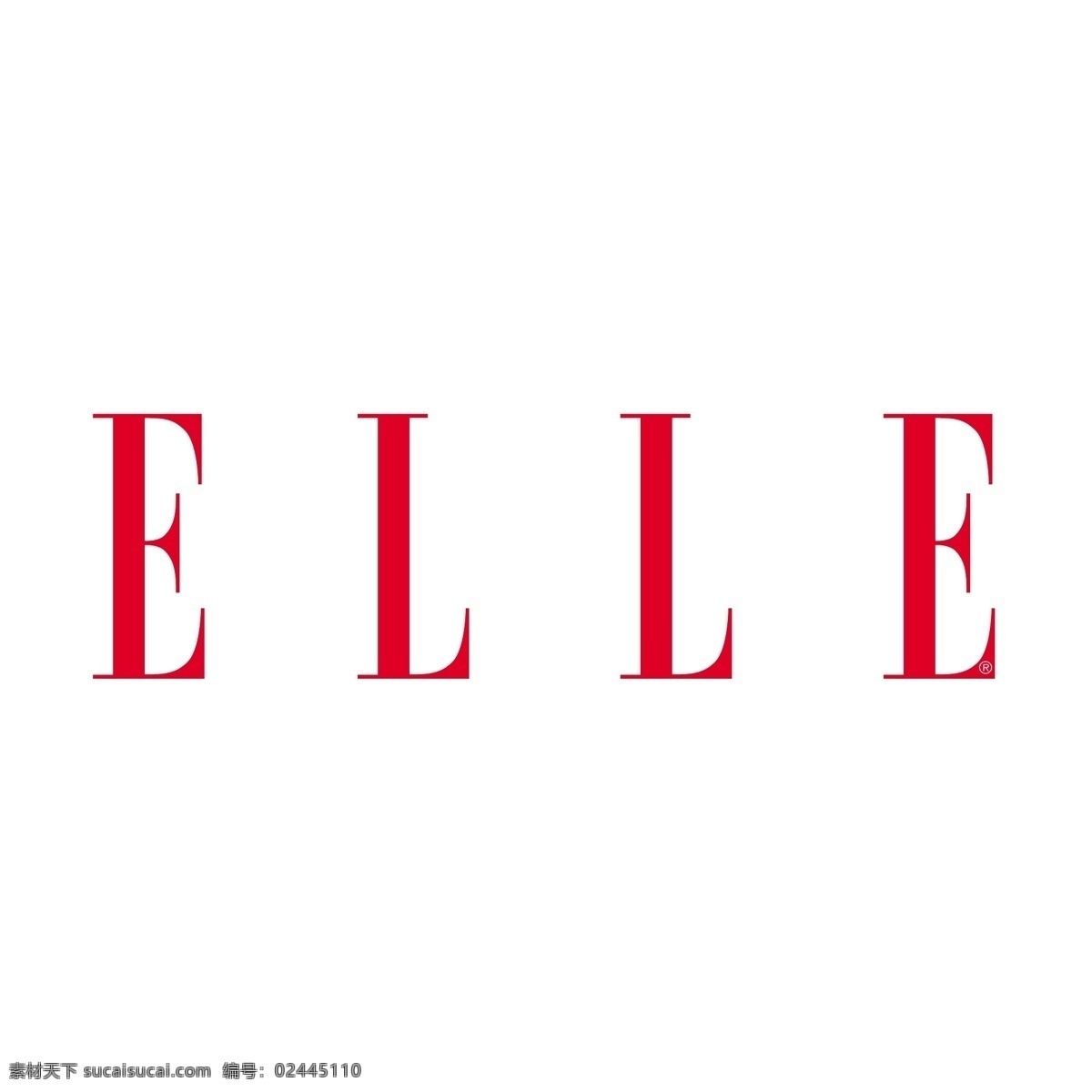 elle 版 标志 标识为免费 psd源文件 logo设计