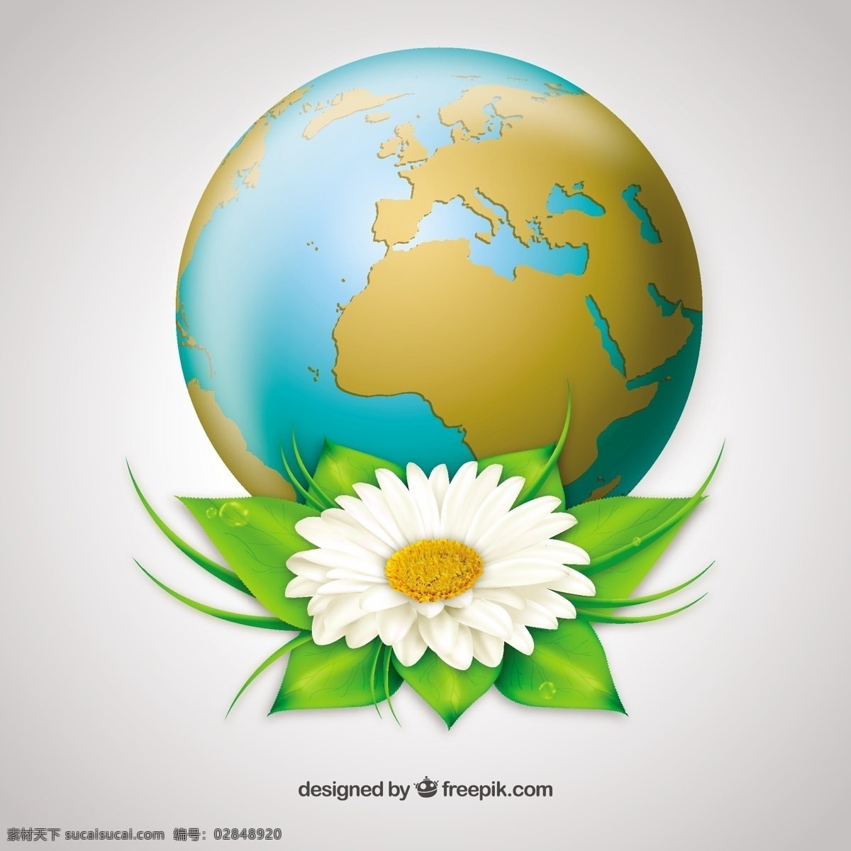 大地 上 朵 大花 花的世界 自然 绿色 地球 能量 行星 地球仪 绿色能源 天 地球日 环境 大环境的现实 灰色