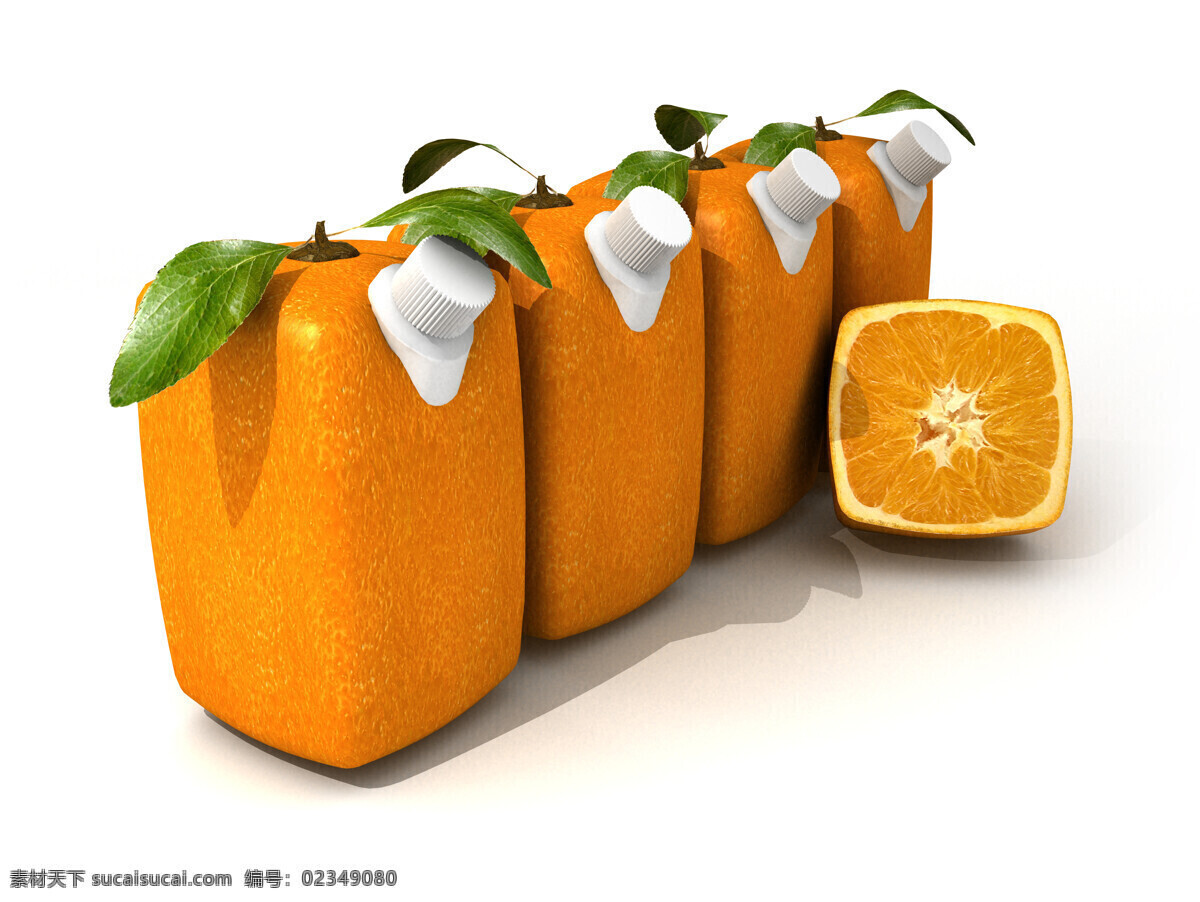 水果 创意 橙子 创意水果
