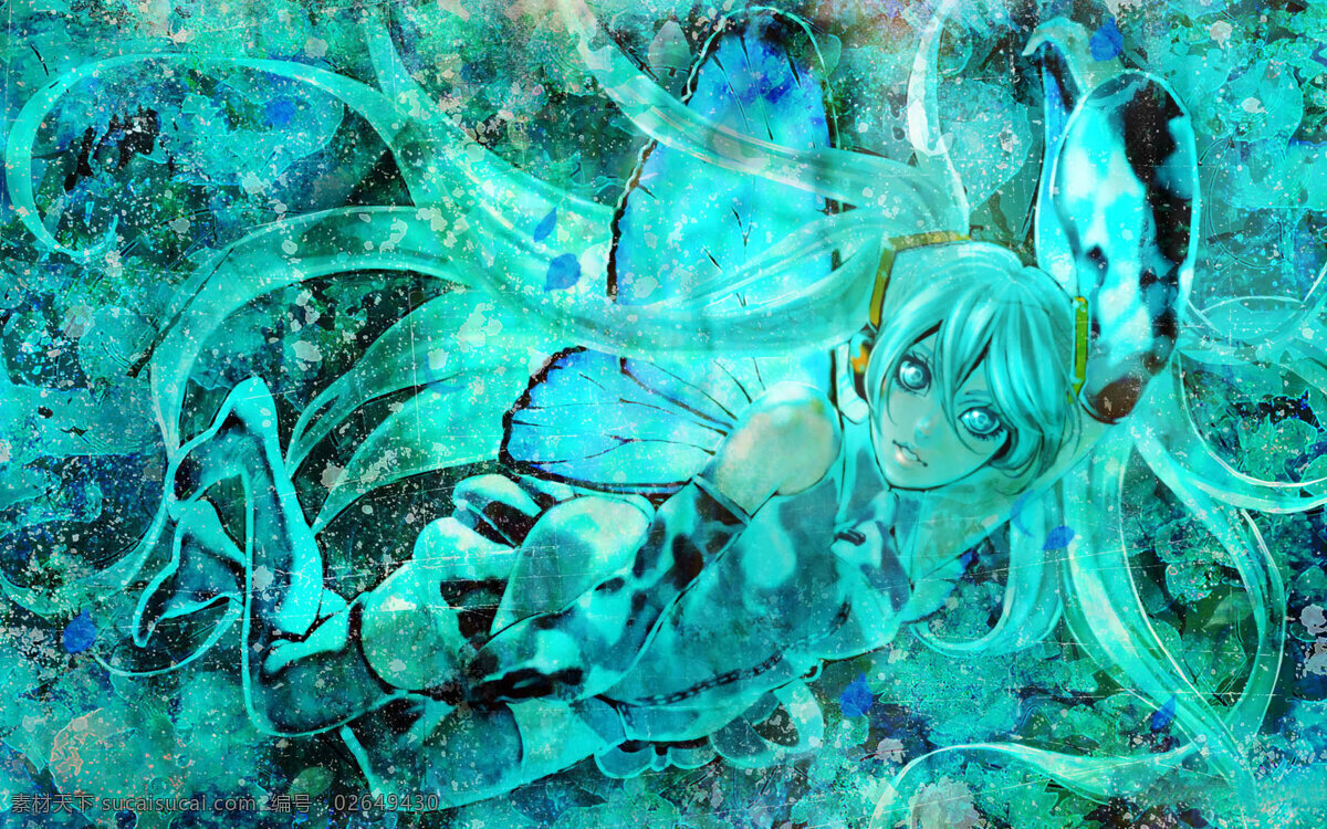 插画 初音未来 创意 动画 动漫 动漫动画 动漫美女 动漫人物 初 音 未来 设计素材 模板下载 虚拟歌姬 虚拟偶像 手绘 美少女 美女 偶像 音乐 漫画 日本 卡通 青春 插画集