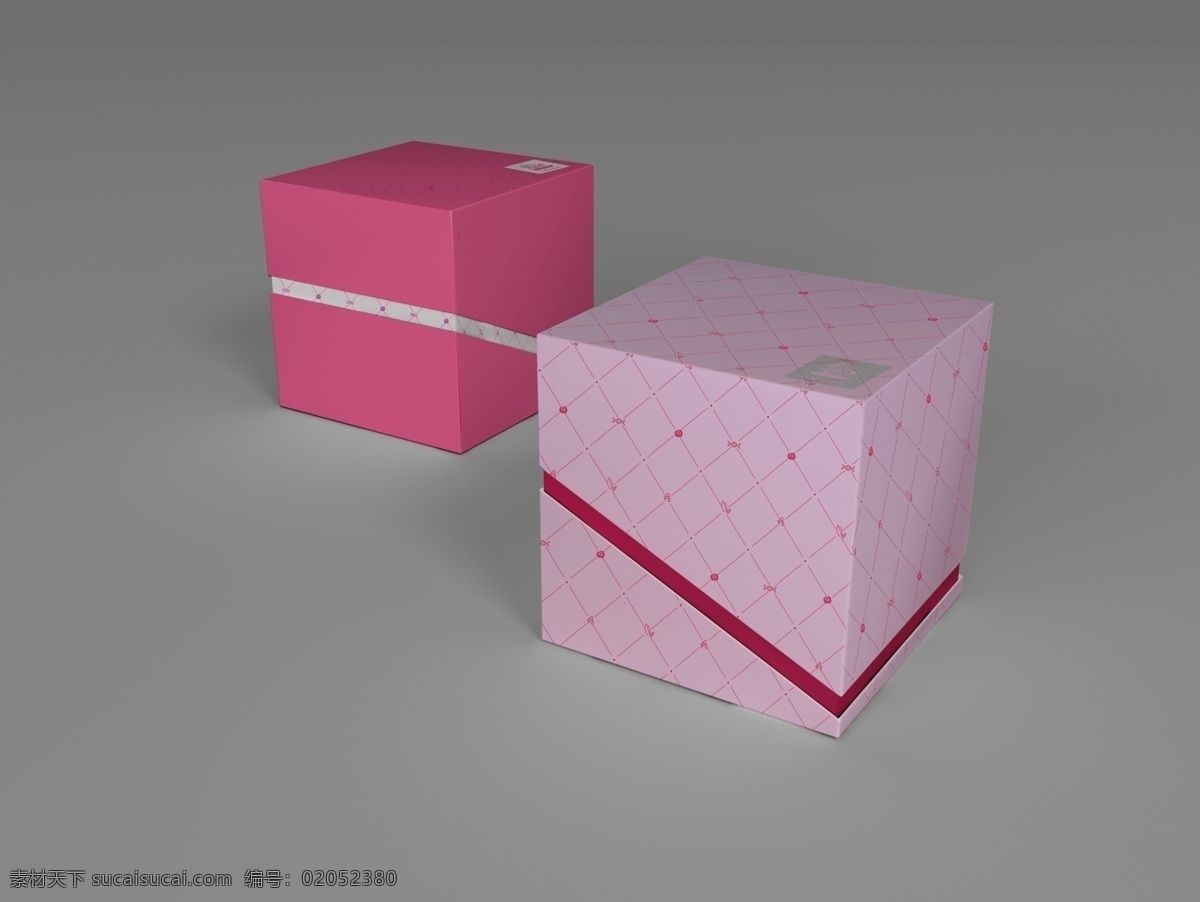 原创 桃红色 粉色 浪漫 糖果 包装盒 效果图 桃红 淘宝素材 淘宝设计 淘宝模板下载 灰色