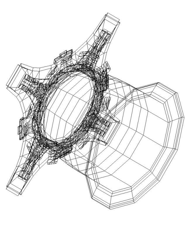 复杂 角 柱头 3d cad 建筑 欧式 三维 施工 装饰 装修 四角 cad素材 模型