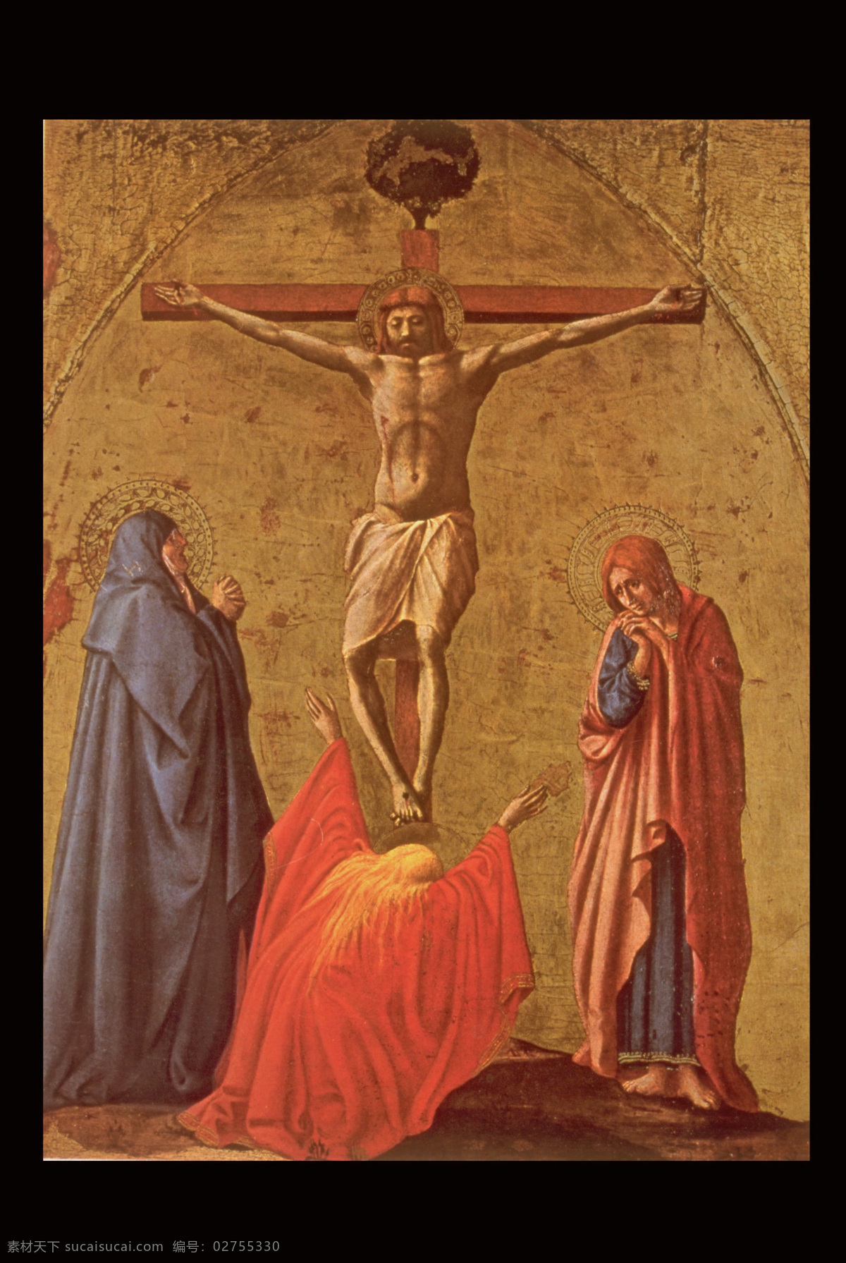 基督 耶稣 油画 油画写生 人物油画 人物写生 十字架 人物肖像画 绘画艺术 装饰画 书画文字 文化艺术