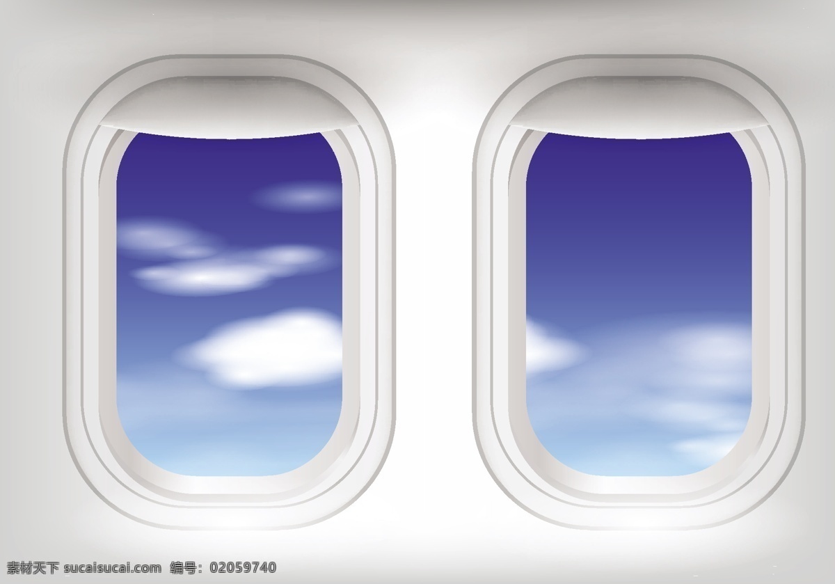 蓝色天空 平面 窗口 飞机窗 模板 旅游 科技 槽 侧 天空 旅行 载体 windows web 墙 看来 航程 飞机 面板 创意 元素 概念 背景 艺术 飞行 框架 内部布局 室内 照明 未来 差距