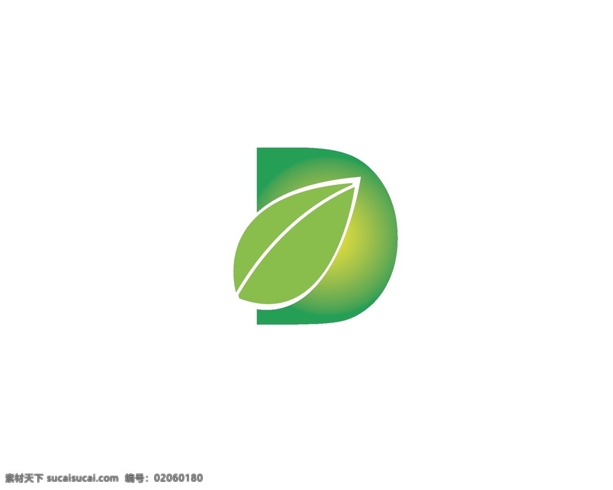 生态农业 logo 生态 农业 字母d 叶子 标志图标 其他图标