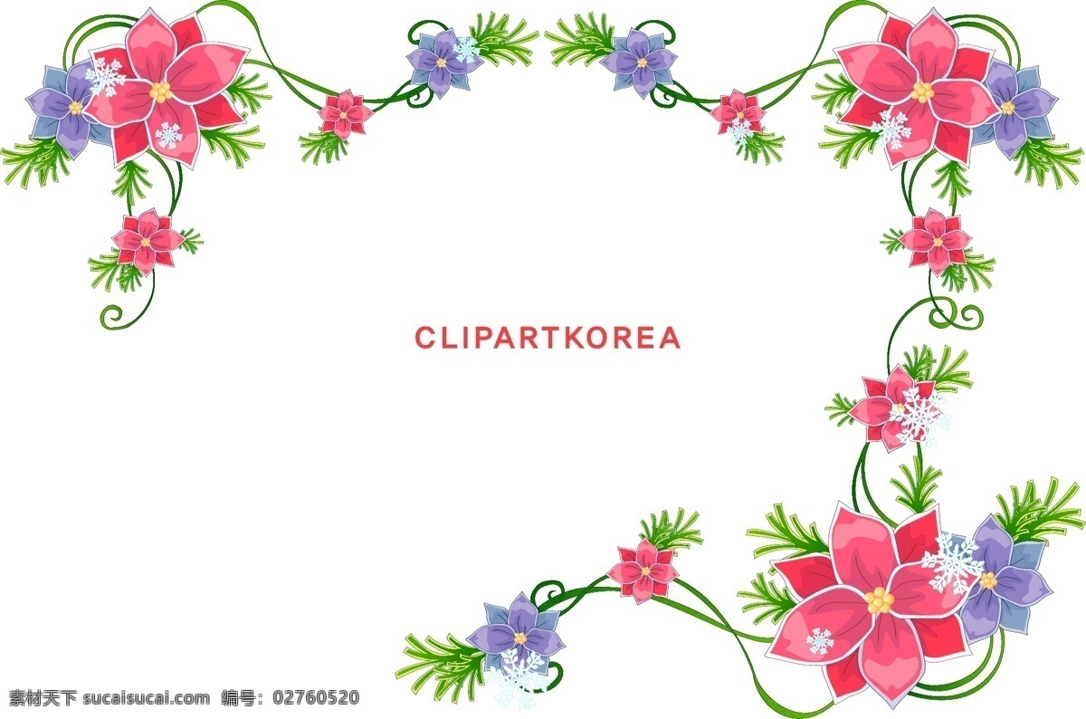 梦幻 花纹 底纹图案背景 韩国 梦幻花纹 圣诞花边 线条