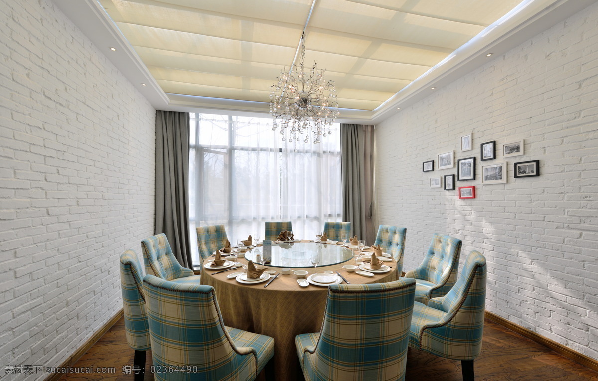 酒店 餐厅 湖景酒店 时尚餐厅 餐厅包间 建筑园林 室内摄影