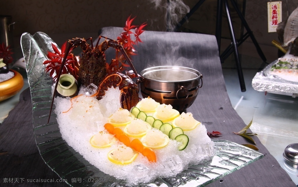 龙虾刺身 海鲜 新鲜 营养 餐饮美食 西餐美食 菜品世界 传统美食