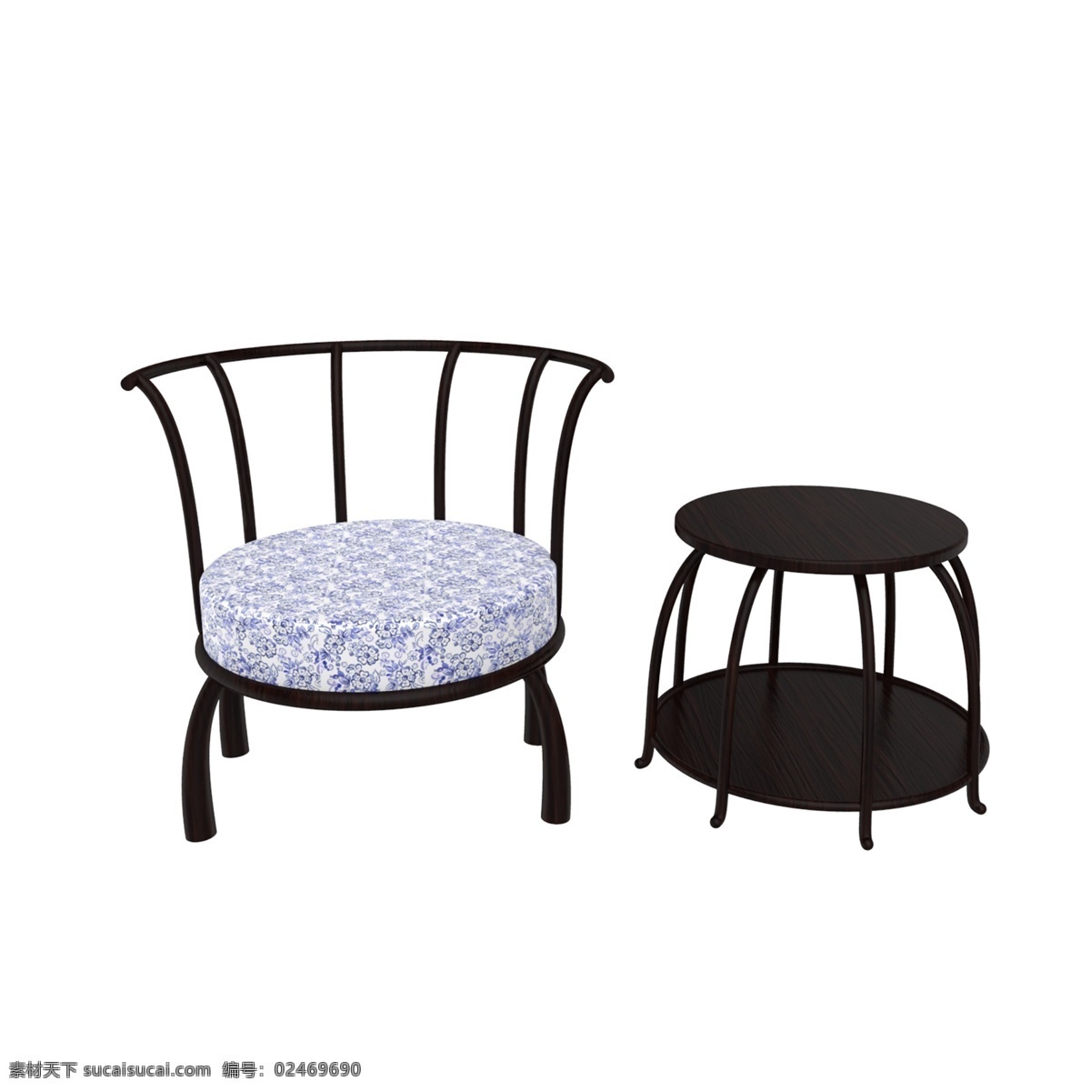 仿真家具 桌子 沙发椅 木制家具 中国风 家具 家居装饰 家装节