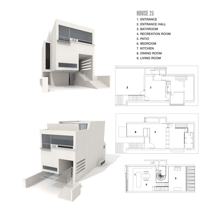 白色 别墅 模型 建筑 时尚外观 3d模型素材 建筑模型