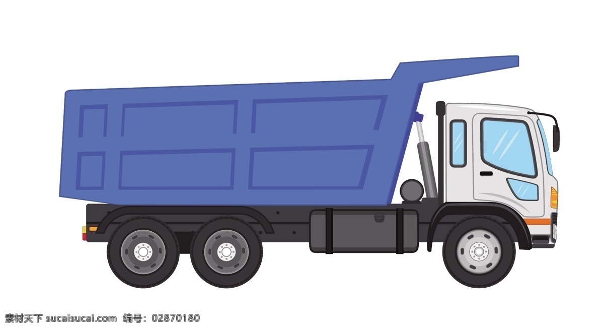 卡通 大 货车 多种 交通工具 矢量图 矢量 大货车