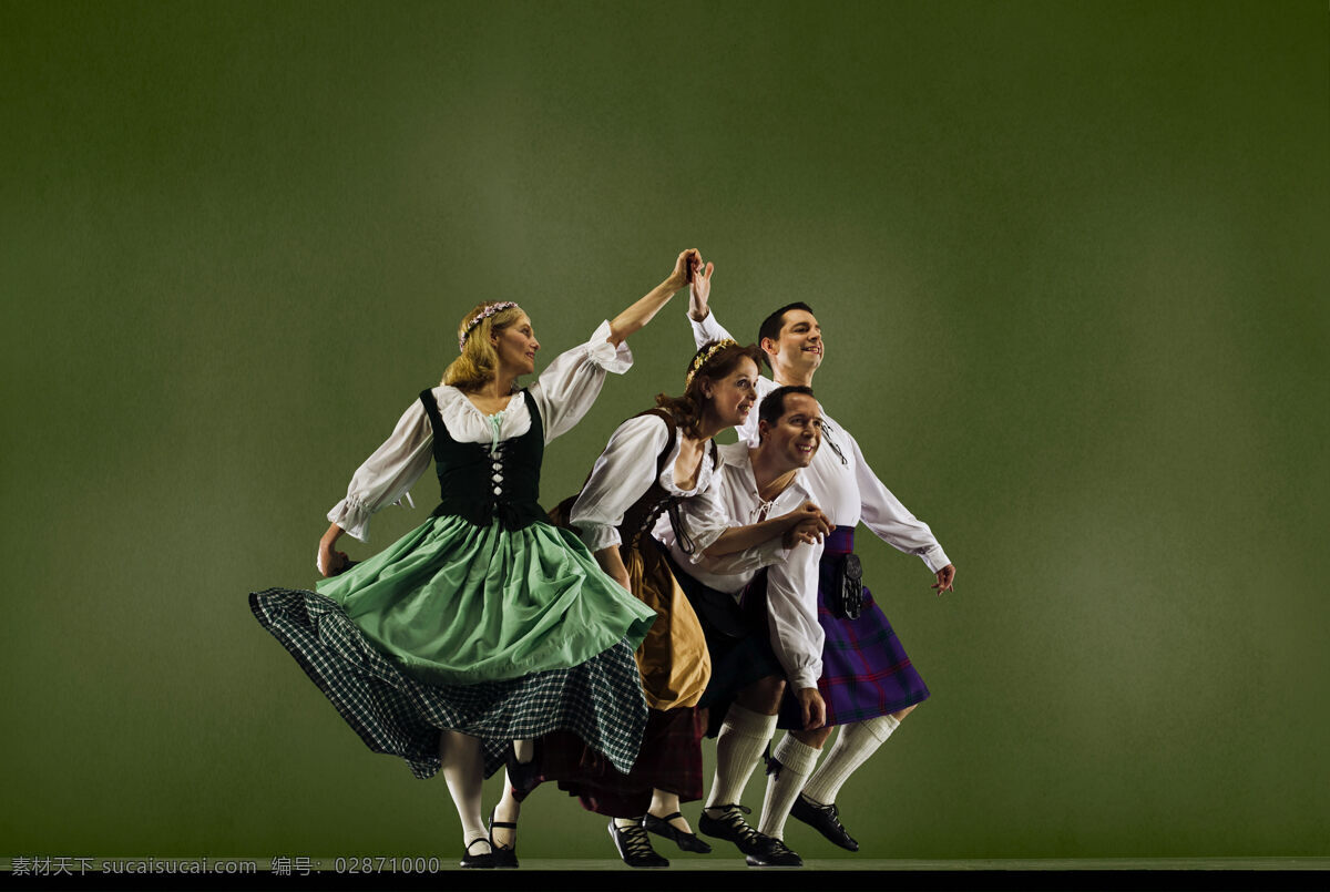 苏格兰舞蹈 舞蹈 文化艺术 舞蹈音乐 摄影图库 灰色