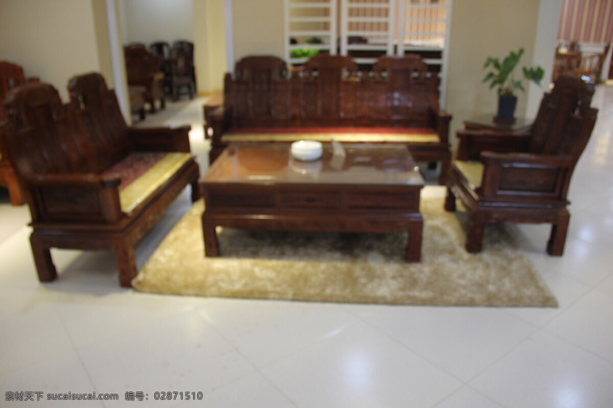 红木沙发 家具 茶几 桌子 红木 沙发 凳子 桌子素材 红木家具