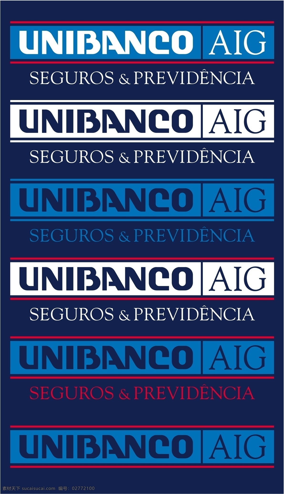 银行 集团 unibanco aig标志 aig 标志 免费 psd源文件 logo设计