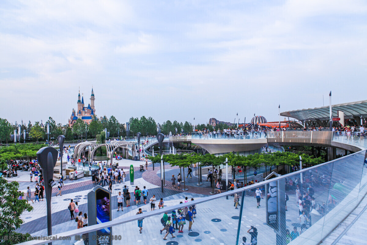 迪士尼 乐园 建筑 明日世界 旅游风光摄影 上海风光 旅游摄影 国内旅游 上海迪士尼