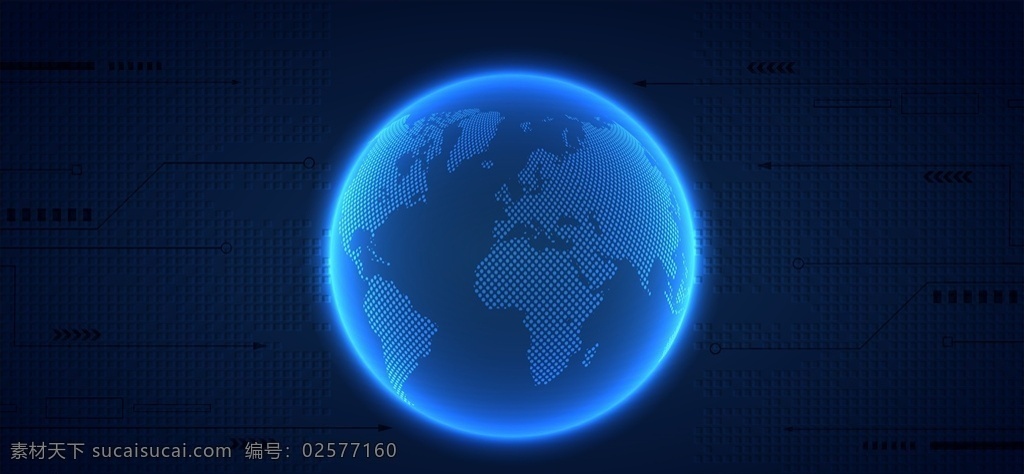 科技地球 地球 科技背景 蓝色背景 设计素材 背景图片 卡通地球 蓝色星球 星球 网络 信息传输 现代科技 数码产品 底纹边框 其他素材